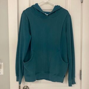 Latched Mama Nursing Heavy Hoodie, Size M, Peacock